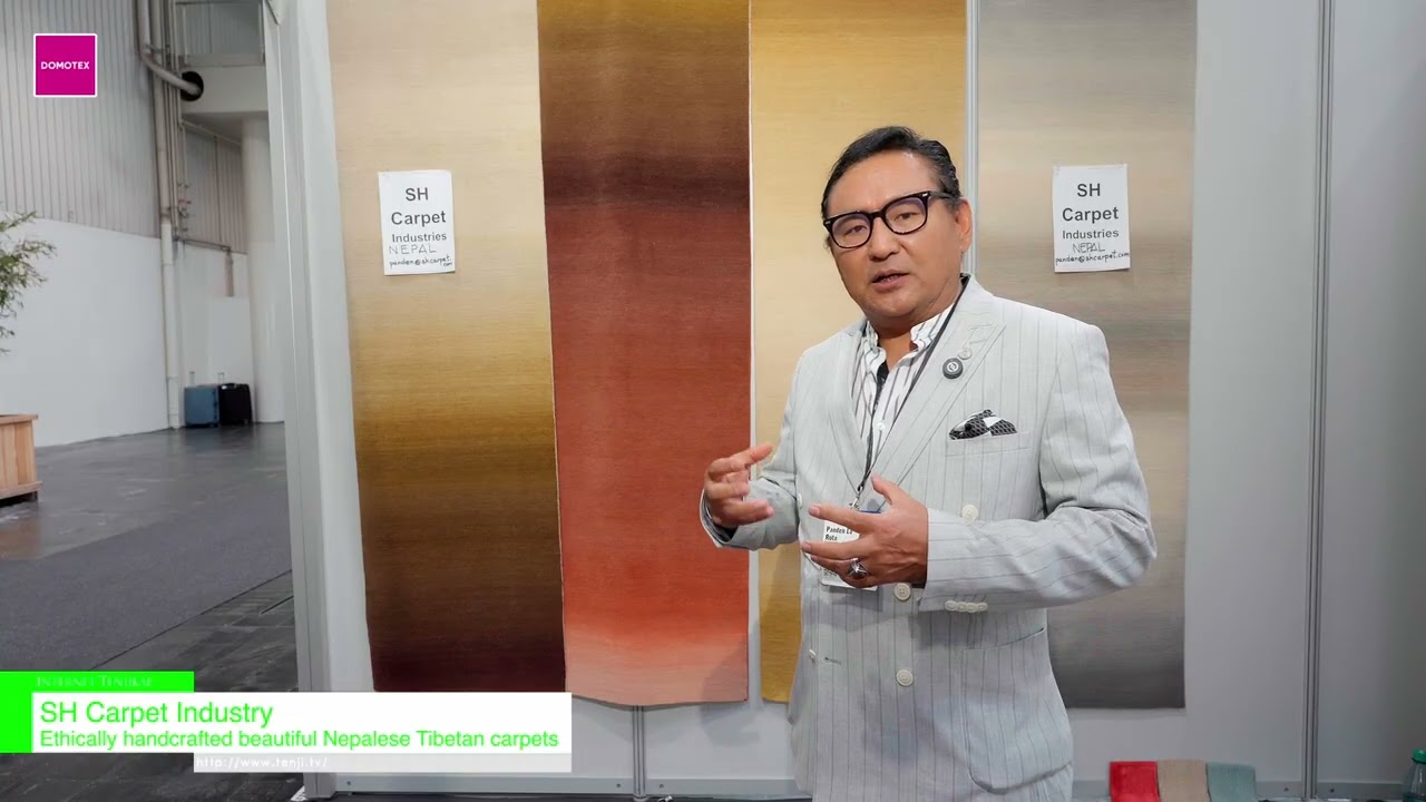 พรมเนปาลทิเบตทำมืออย่างมีจริยธรรมและสวยงาม – SH Carpet Industry [DOMOTEX 2026- Home of Flooring & Interior Finishing]