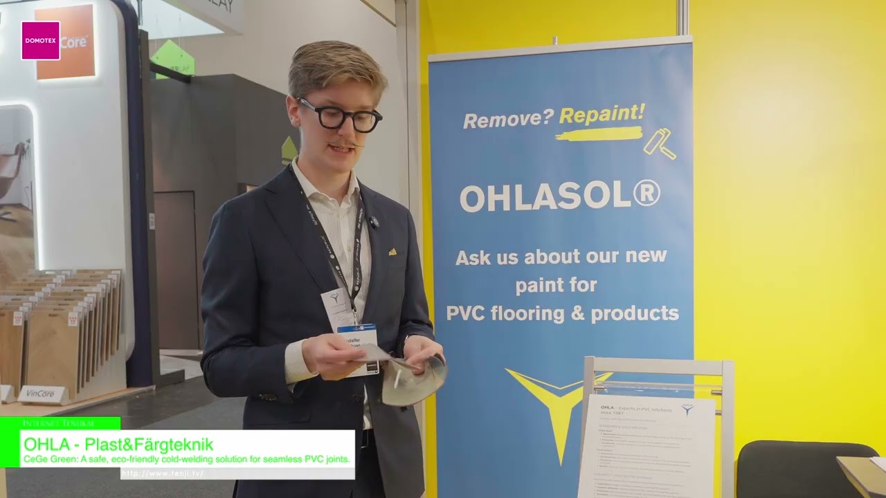 ซีจี กรีน – OHLA – Plast & Färgteknik [DOMOTEX 2026- Home of Flooring & Interior Finishing]