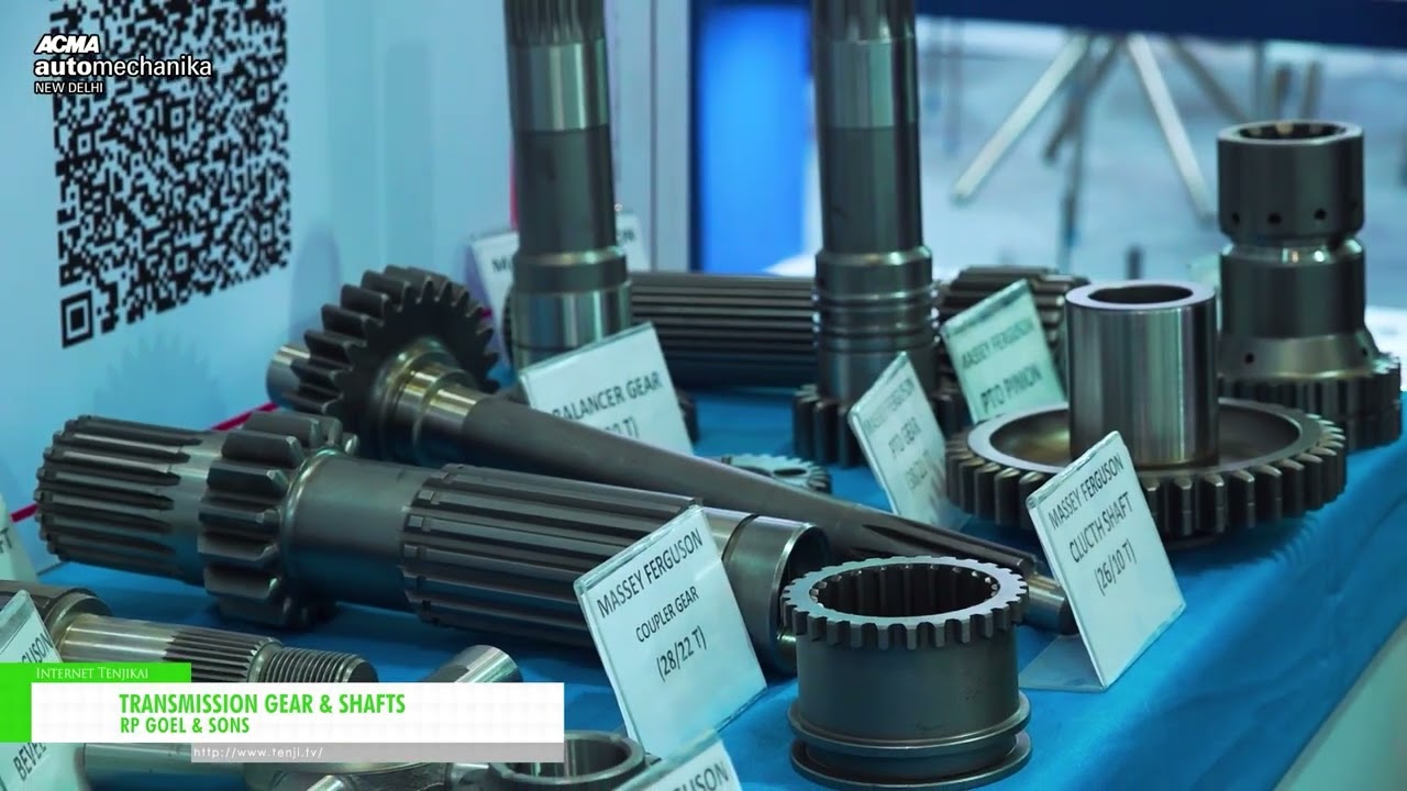 เกียร์และเพลาส่งกำลัง – RP GOEL & SONS [ACMA Automechanika New Delhi 2026]