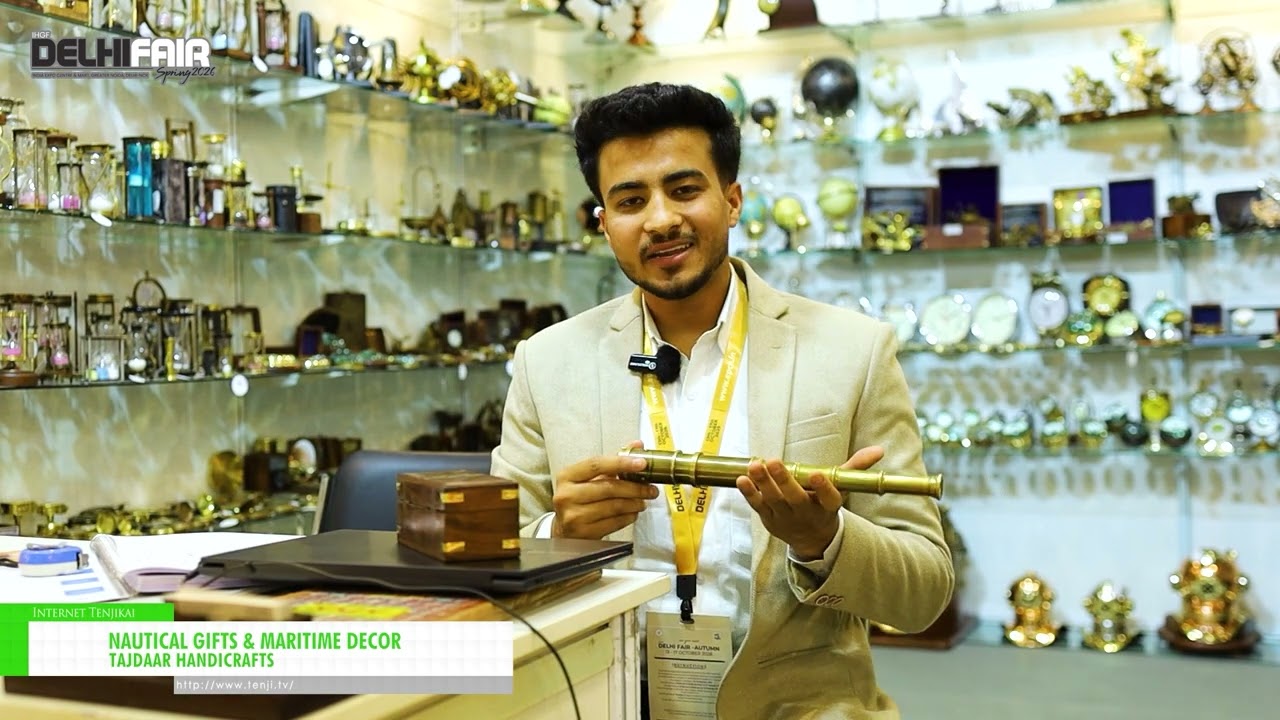 ของขวัญและของตกแต่งธีมทะเล – TAJDAAR HANDICRAFTS [61st IHGF Delhi Fair Spring 2026]