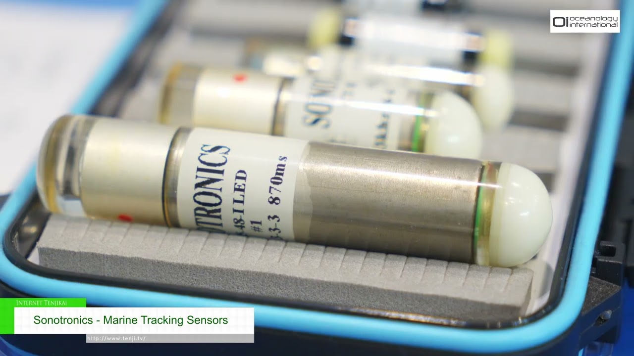 เซ็นเซอร์ติดตามทางทะเล – Sonotronics [Oi 2026 – Oceanology International]