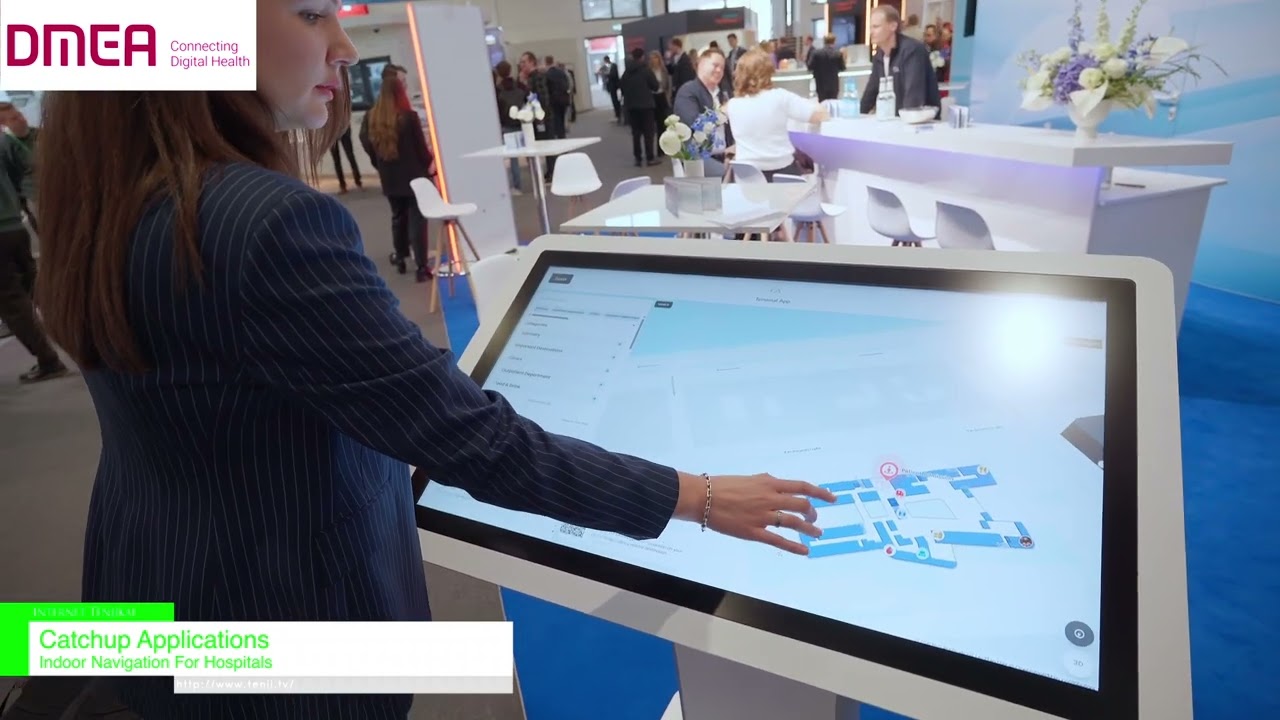 ระบบนำทางภายในอาคารสำหรับโรงพยาบาล – Catchup Applications [DMEA 2026 – Time to Connect Digital Health]