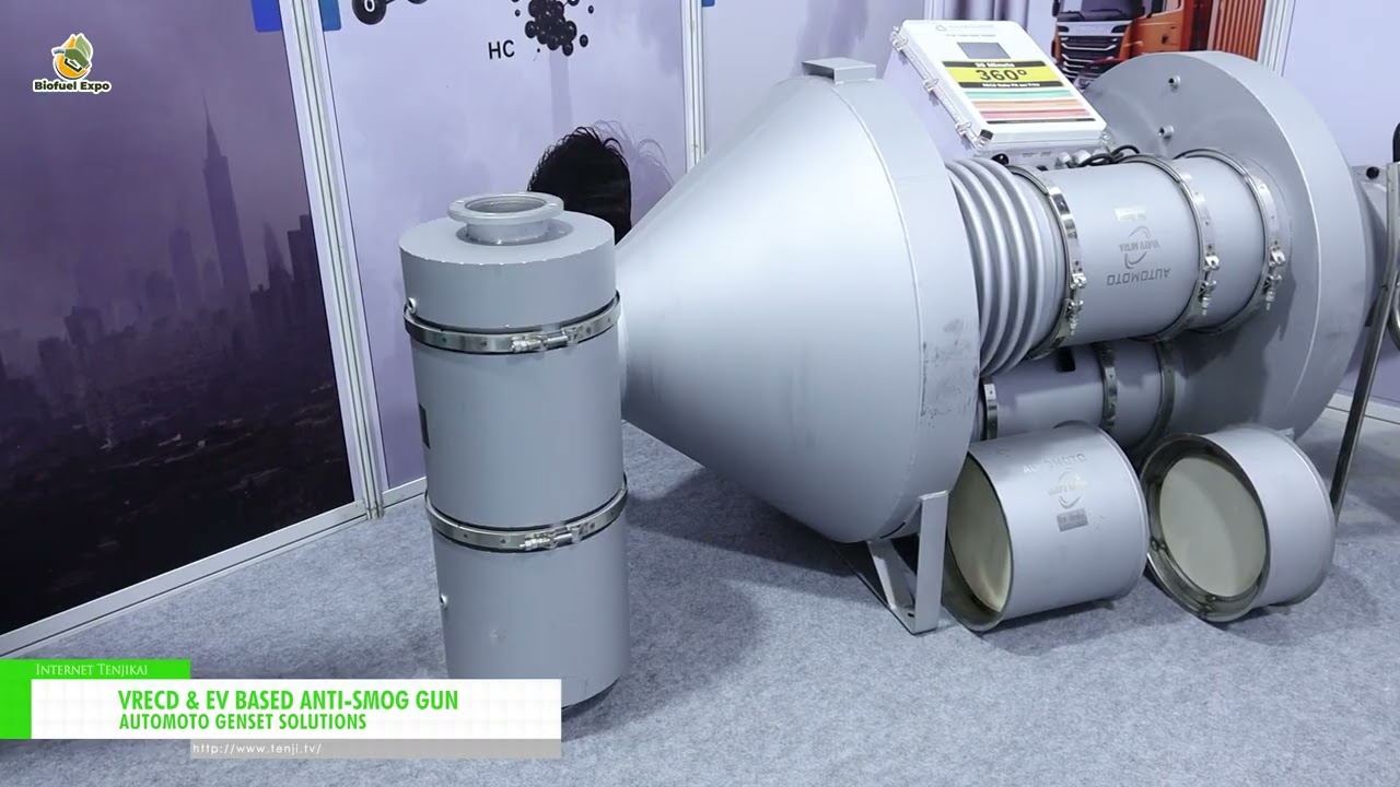 ปืนตรวจวัดมลพิษทางอากาศแบบ VRECD และ EV – AUTOMOTO GENSET SOLUTIONS [Biofuel Expo 2026]
