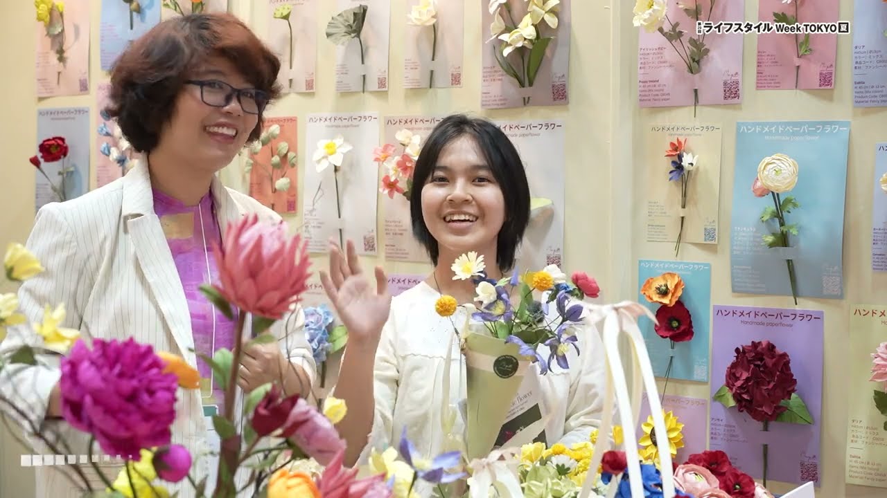 MAYPAPERFLOWER ดอกไม้กระดาษทำมือ – MAYPAPERFLOWER [29th LIFESTYLE Week TOKYO [Summer] 2026]