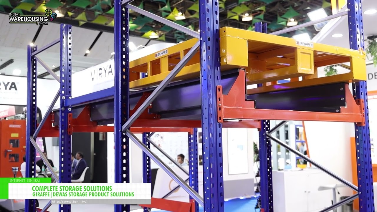 โซลูชั่นการจัดเก็บที่ครบวงจร – GIRAFFE | DEWAS STORAGE SOLUTIONS [15th Edition of India Warehousing Show 2026]