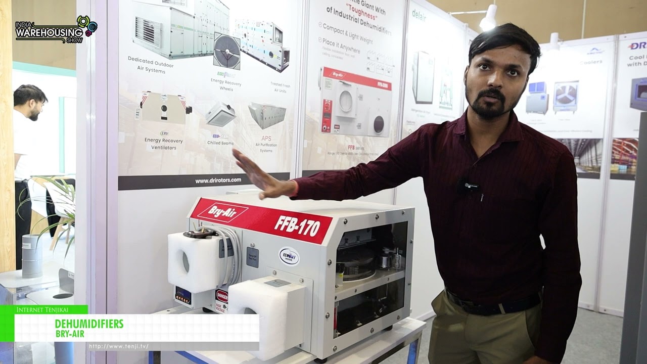เครื่องลดความชื้น – BRY-AIR [15th Edition of India Warehousing Show 2026]