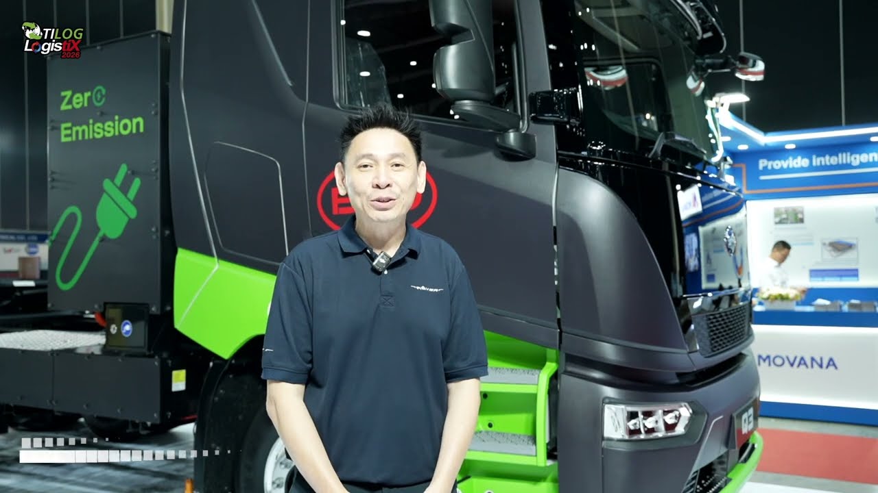 รถแทรกเตอร์ไฟฟ้า BYD Q3 – Rever Commercial Vehicles [TILOG-LOGISTIX 2026]